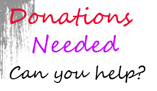Donations needed Daily