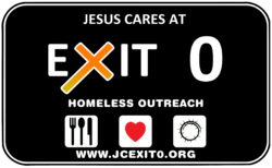 Jesus Cares At Exit 0